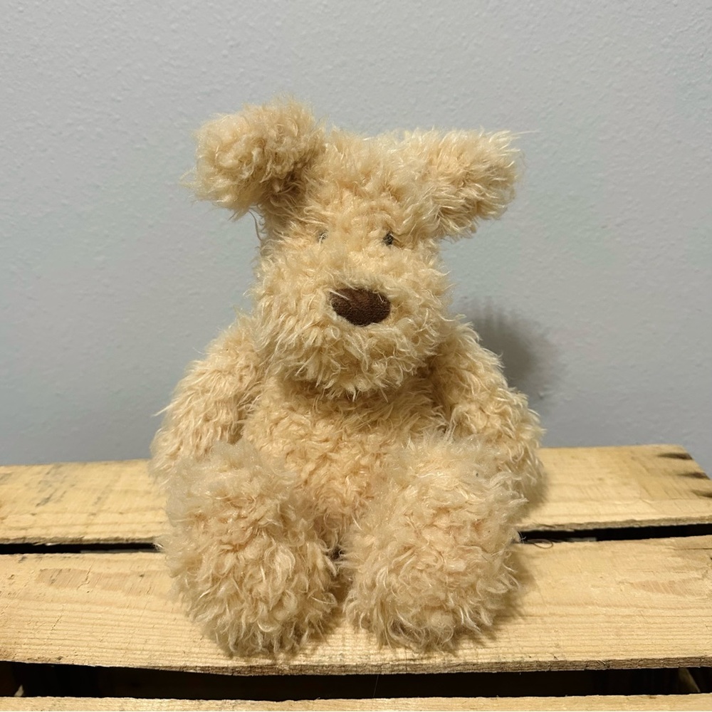 Jellycat “I am Medium Angora Puppy” Plush Stuffed Animal